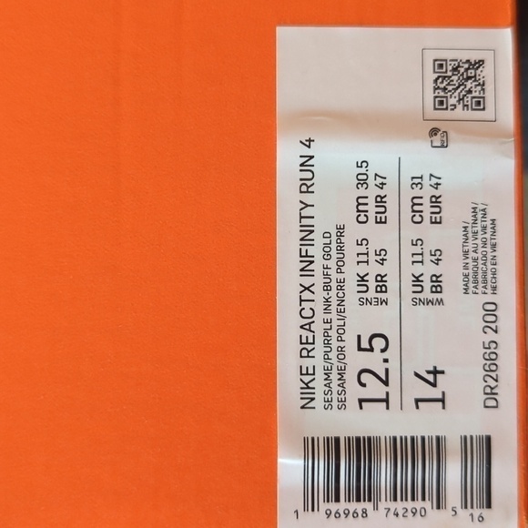 Nike Infinity Run 4 men’s running shoes Size 12.5 - Picture 5 of 5